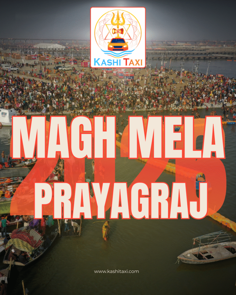 Taxi from Varanasi to Magh Mela 2026